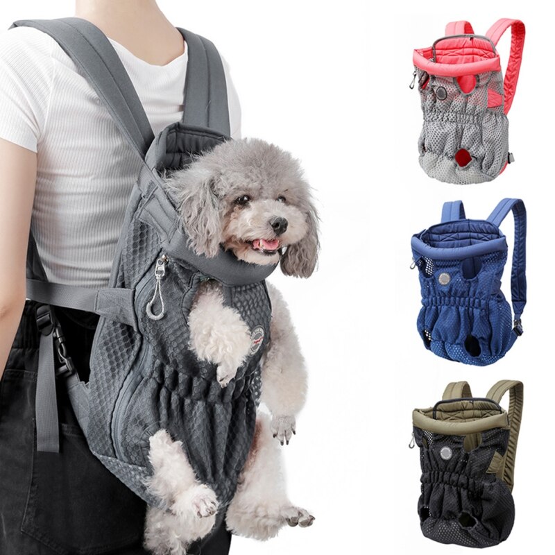 Small Dogs Cats Carrier Backpack Outdoor Travel Breathable